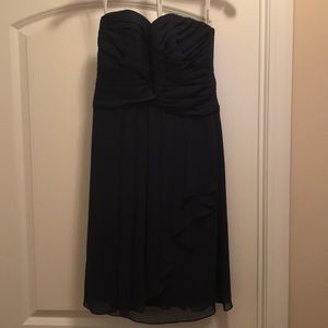 Bridesmaid dress by David’s Bridal